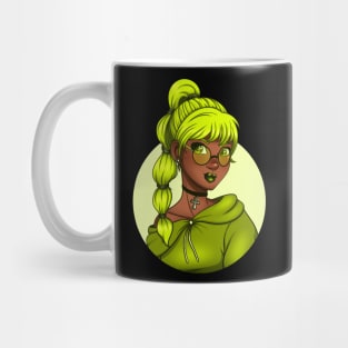 Neon Girl Mug